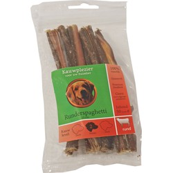 Natuurlijke snack zak runderspaghetti 15 cm 50 gram