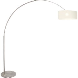 Steinhauer vloerlamp Sparkled light - staal -  - 9679ST