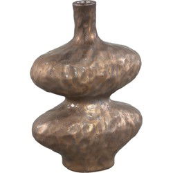 PTMD Vaas Chelsean - 21x12x31 cm - Keramiek - Brons