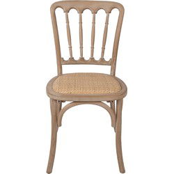 Clayre & Eef Eetkamerstoel Bruin Hout