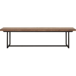 DTP Home Coffee table Odeon rectangular,35x140x40 cm, recycled teakwood