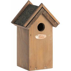 Best for Birds Vogelhuisje - hout - nestkastje - puntdak - 22 cm - Vogelhuisjes