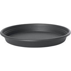Schotel universeel d25 cm antraciet