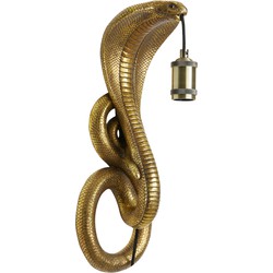 Light&living Wandlamp 18,5x18x52 cm SNAKE antiek brons