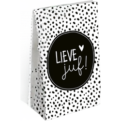 Cadeauzak 'Lieve juf' S