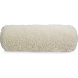 Terschellinger Wollen Nekrol Kussen - Schapenvacht 50x18cm - Superzacht - Zuivere Scheerwol Gevuld