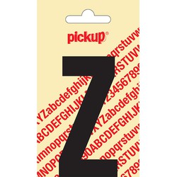 Deco letter z nobel zwart 90 mm - Pickup