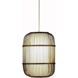 Fine Asianliving Bamboe Hanglamp Zwart Handgemaakt - Dylan