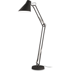 Ideal Lux - Sally - Vloerlamp - Metaal - E27 - Zwart