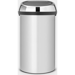 Touch Bin afvalemmer, 60 liter - Metallic Grey