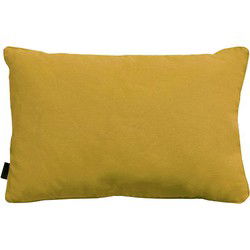 Sierkussen met paspel ca. 40x60 cm Panama mosterd (4 stuks)