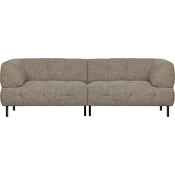WOOOD Lloyd 4-Zitsbank - Geweven Stof - Bruin Melange - 75x245x90