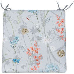 Zitje universeel rits ca. 40x40 cm Donna azure canvas Eco plus natural outdoor finishing Madison