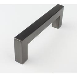 Deurgreep Joost - Gun metal - 96 mm - Industrieel - Handgreep - Kastgreep - Ladegreep