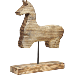 COLIMA - Decofiguur - Lichte houtkleur - Paulowniahout
