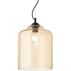 Ideal Lux - Bistro' - Hanglamp - Metaal - E27 - Oranje