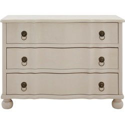 Ladekast 3 lades H80 cm - EDMONDE