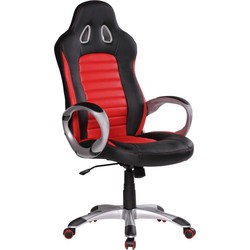 Pippa Design Red Racer gaming chair gaming stoel