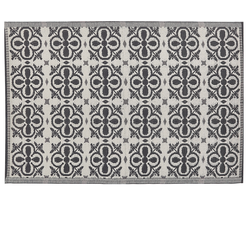 NELLUR - Outdoor kleed - Zwart - 120 x 180 cm - Polypropyleen