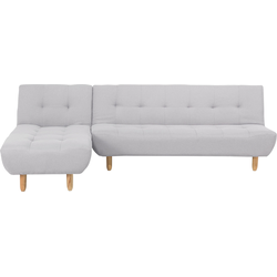 Beliani ALSTEN - Modulaire Sofa-Grijs-Polyester