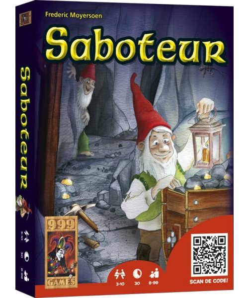 NL - 999 Games 999 Games Saboteur - Kaartspel - 8+ - 