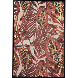 FLORESTA - Canvas - Bordeaux - Polyester