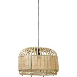 Light and Living hanglamp  - groen - bamboe - 2941184