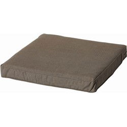 Kussen Lounge luxe 60x60 Oxford taupe (2 stuks)