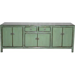 Fine Asianliving Chinese TV Meubel Mint High Gloss B152xD39xH59cm