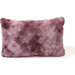 PTMD Sierkussen Linde - 60x10x40 cm - Polyester - Paars