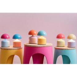 Kruk Double Funky - Helderroze - Ø24cm