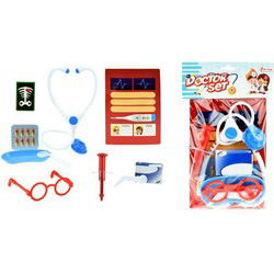 Doctor Set met Stethoscoop Spuit en Accesoires