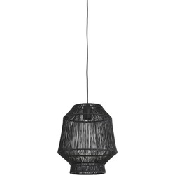 Light & Living - Hanglamp Vitora - 26x26x30 - Zwart