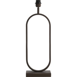 Lampvoet Jamiri - Bruin - 20x13x55cm