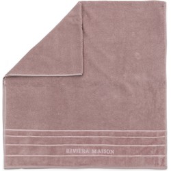 Riviera Maison Handdoeken 70x140 - RM Elegant Towel - Roze - 1 Stuks