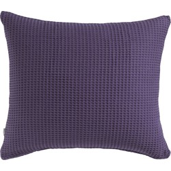 Heckett & Lane Kussensloop Wafel Pillowcase Velvet Purple 60 x 70 cm