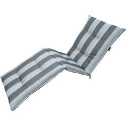 Madison - Ligbedkussen Banda grey - Ca. 200x65 cm