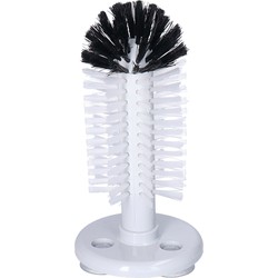 Buemag Spoelborstel - bierglazen - 8 x 8 x 19 cm - zwart - professionele borstel - Afwasborstel