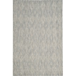 Safavieh Contemporary Indoor/Outdoor Woven Area Rug, Courtyard Collection, CY8522, in Grey & Grey, 201 X 290 cm