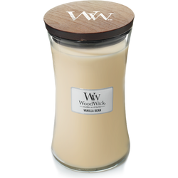 WW Vanilla Bean Large Candle - WoodWick