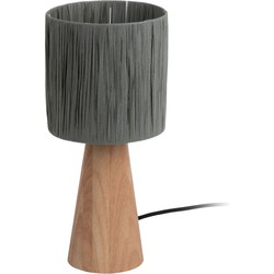 Tafellamp Sheer Cone - Grijs - Ø15cm