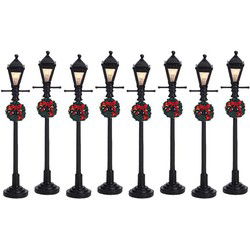 Gas lantern street lamp