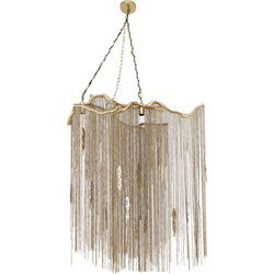 PTMD Hanglamp Wilco - 108x44x185 cm - Aluminium - Messing