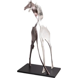 PTMD Deco Object Skye - 92x60x170 cm - Aluminium - Zwart
