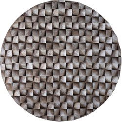 PTMD Wandpaneel Zoaya - 90x3x90 cm - Hout - Brons