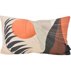 Sierkussen Sunrise Leaf | 30 x 50 cm | Katoen/Polyester