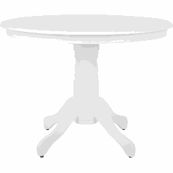 Beliani AKRON - Eettafel-Wit-MDF