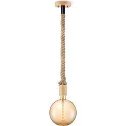 Home sweet home hanglamp Leonardo Spiral g180 - amber