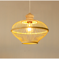 Fine Asianliving Bamboe Hanglamp Naturel Handgemaakt - Oaklyn