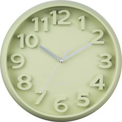 Wandklok Elevated Classic Numbers - Theegroen - 5x33.5x33.5cm